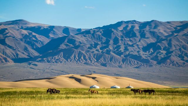 Говь, Хангай хосолсон аялал-